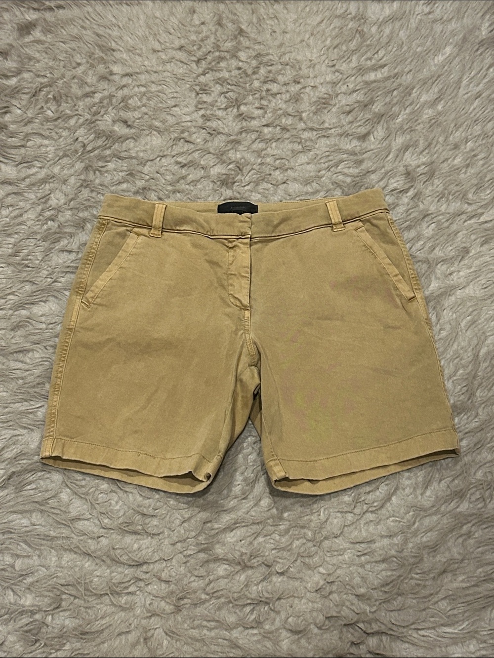 Jcrew Cotton Women's Khaki Shorts